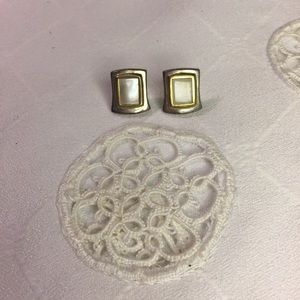 VINTAGE 925 SILVER WITH MOTHER OF PEARL HANDMADE